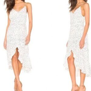 Rails Navy Polka Dot Sleeveless Blouse